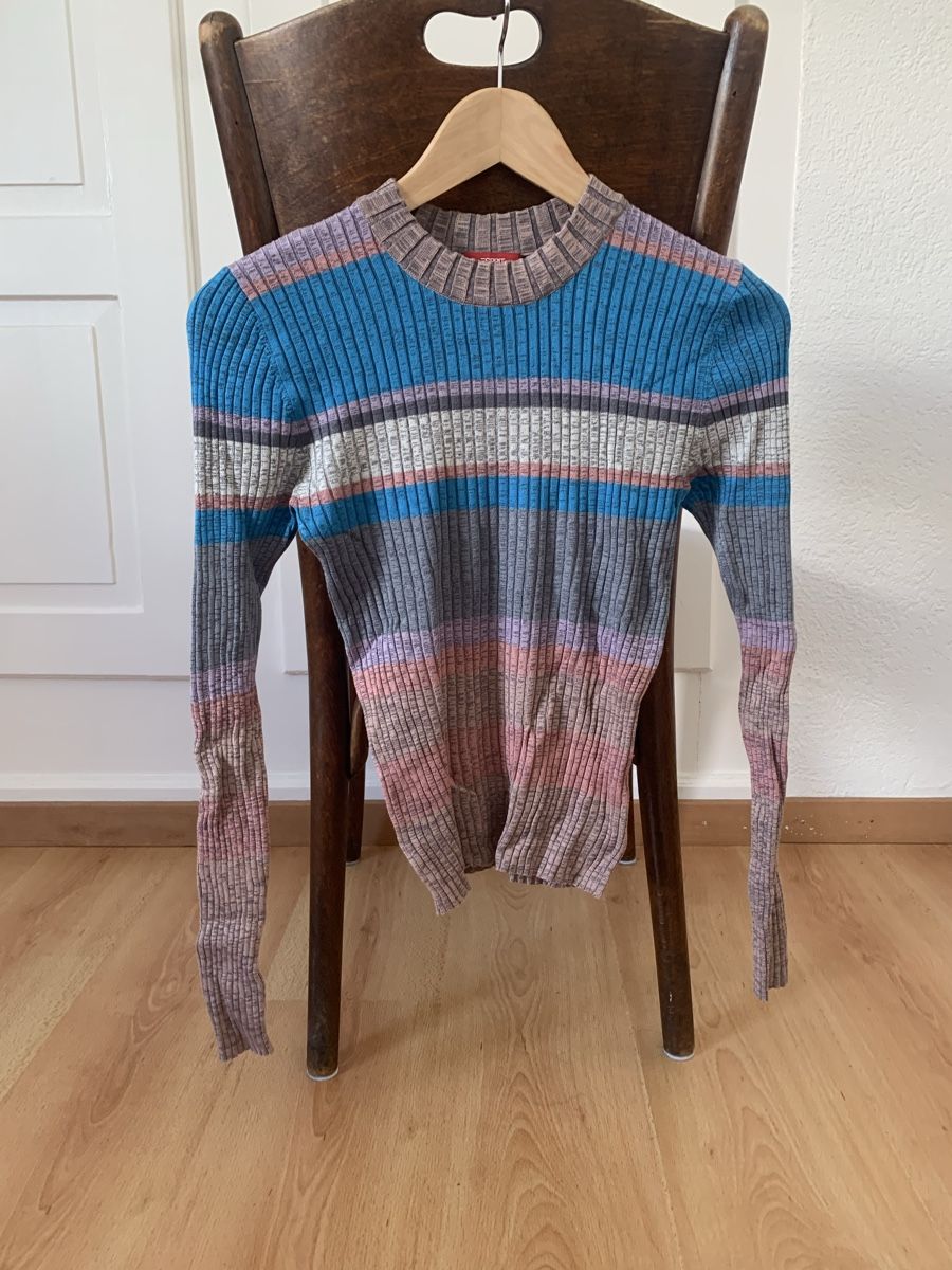 Esprit Pullover & Sweatshirts: Damen Pullover Esprit gestreift bunt Grösse XS – Gebraucht aus Zürich von bichsumuesli