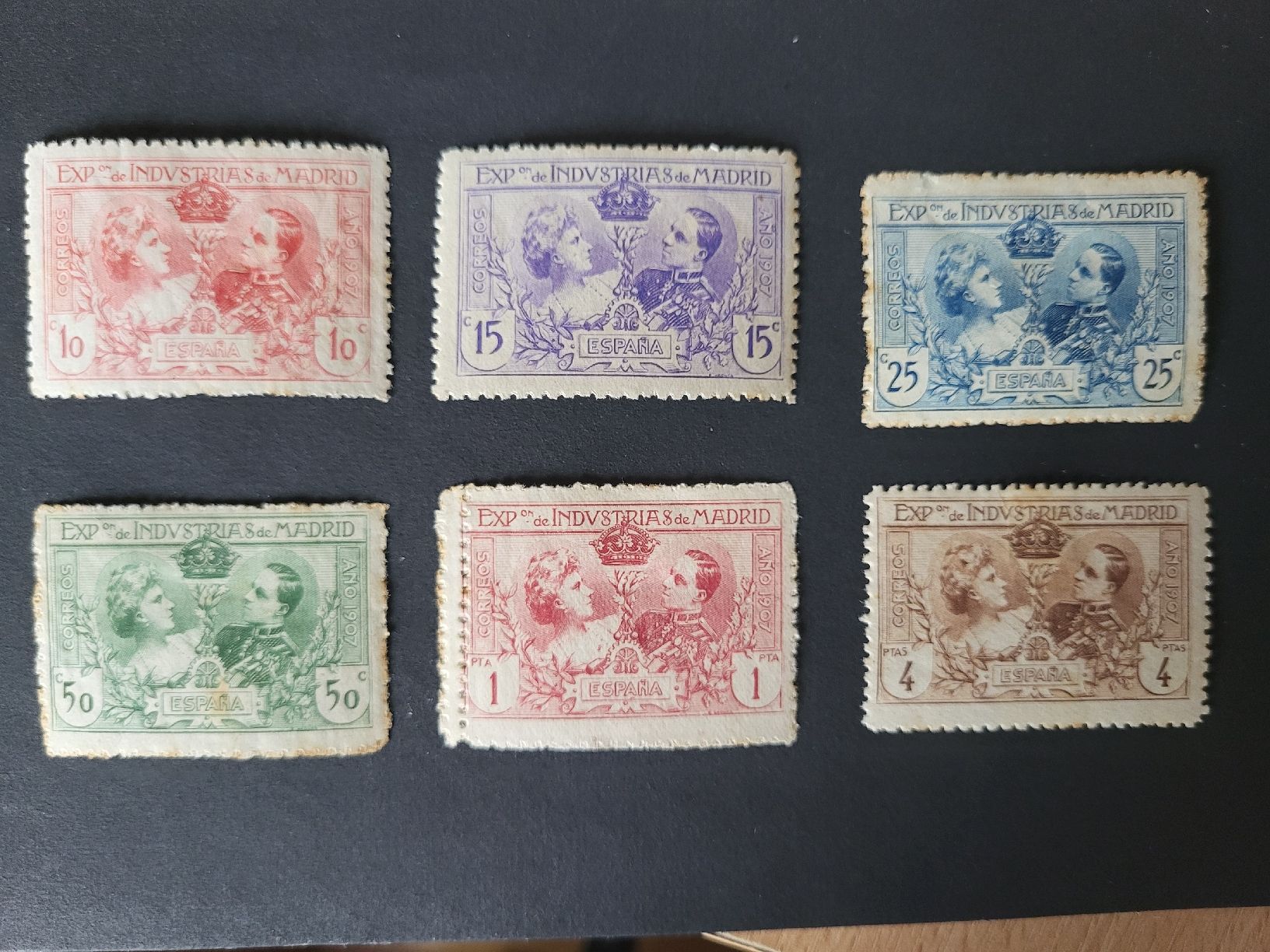 Tutti i francobolli: 1907, Spanien  -  Ausstellungs-Marken – Nuovo (secondo la descrizione) da stäfa venduto da brandy66
