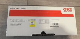Original Oki C710, Oki C711 yellow Toner, 44318605