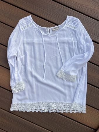 Bluse Weiss, Gr. 42/44 Multiblu , neu