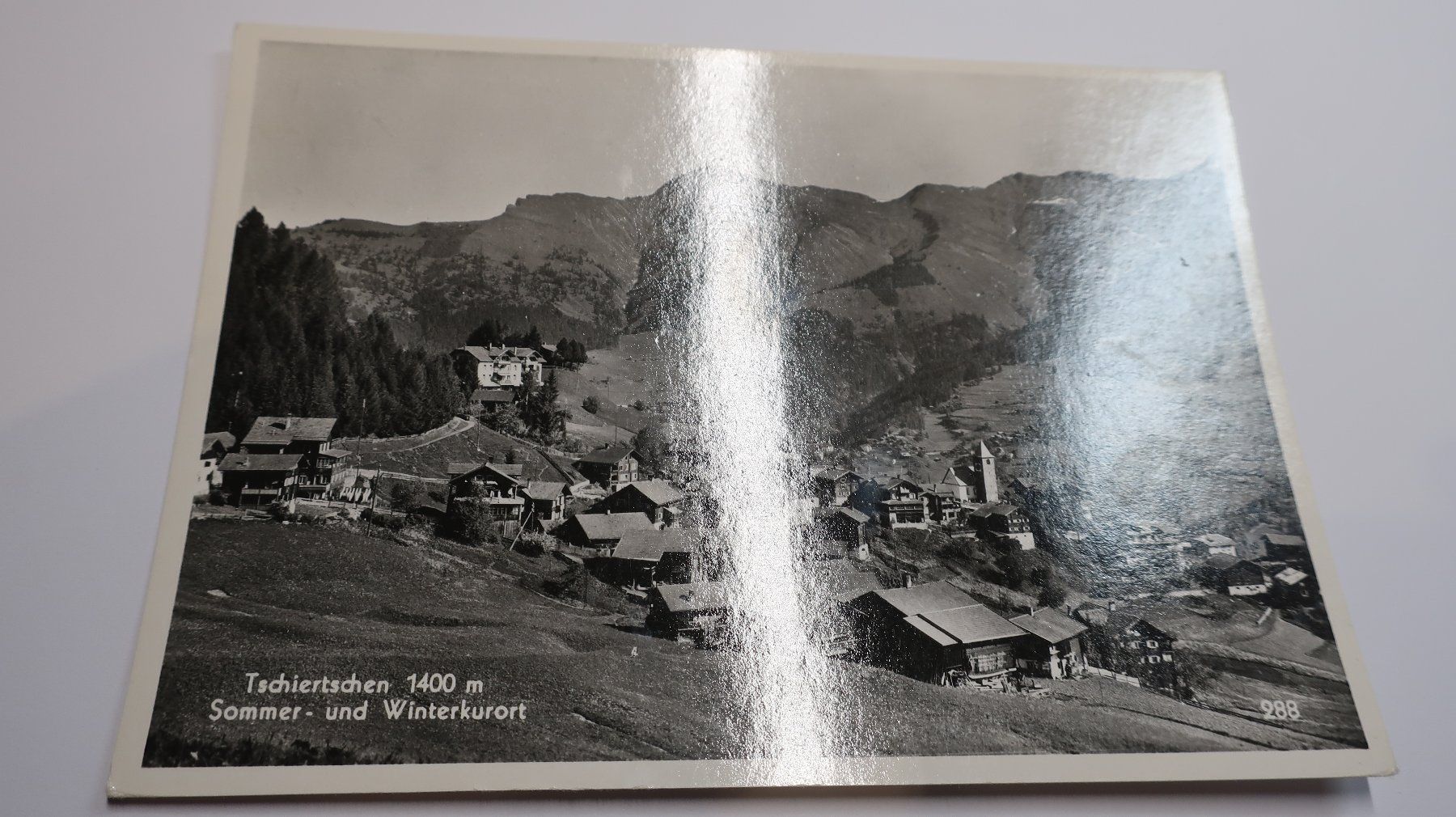 Ansichtskarten: Tschiertschen Sommer - und Winterkurort – Gebraucht aus Cormoret von Pascalll2001 1