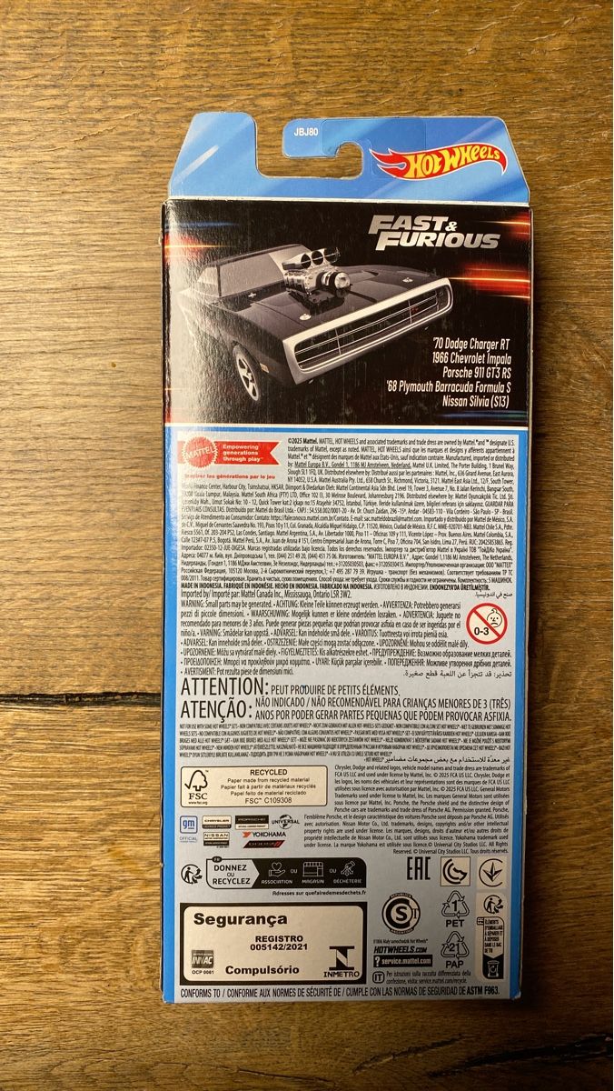 Hot Wheels Modellini d'auto: 5 Pack Hot Wheels Fast & Furious – Nuovo e nell'imballaggio originale da Berg TG venduto da dadukeschlufi 1