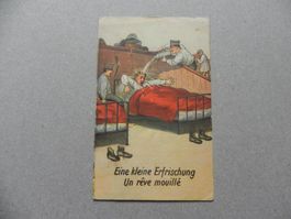 CH Humor Motiv Karte Miltär ca. 1925 Jos Schönenberger Nr.59