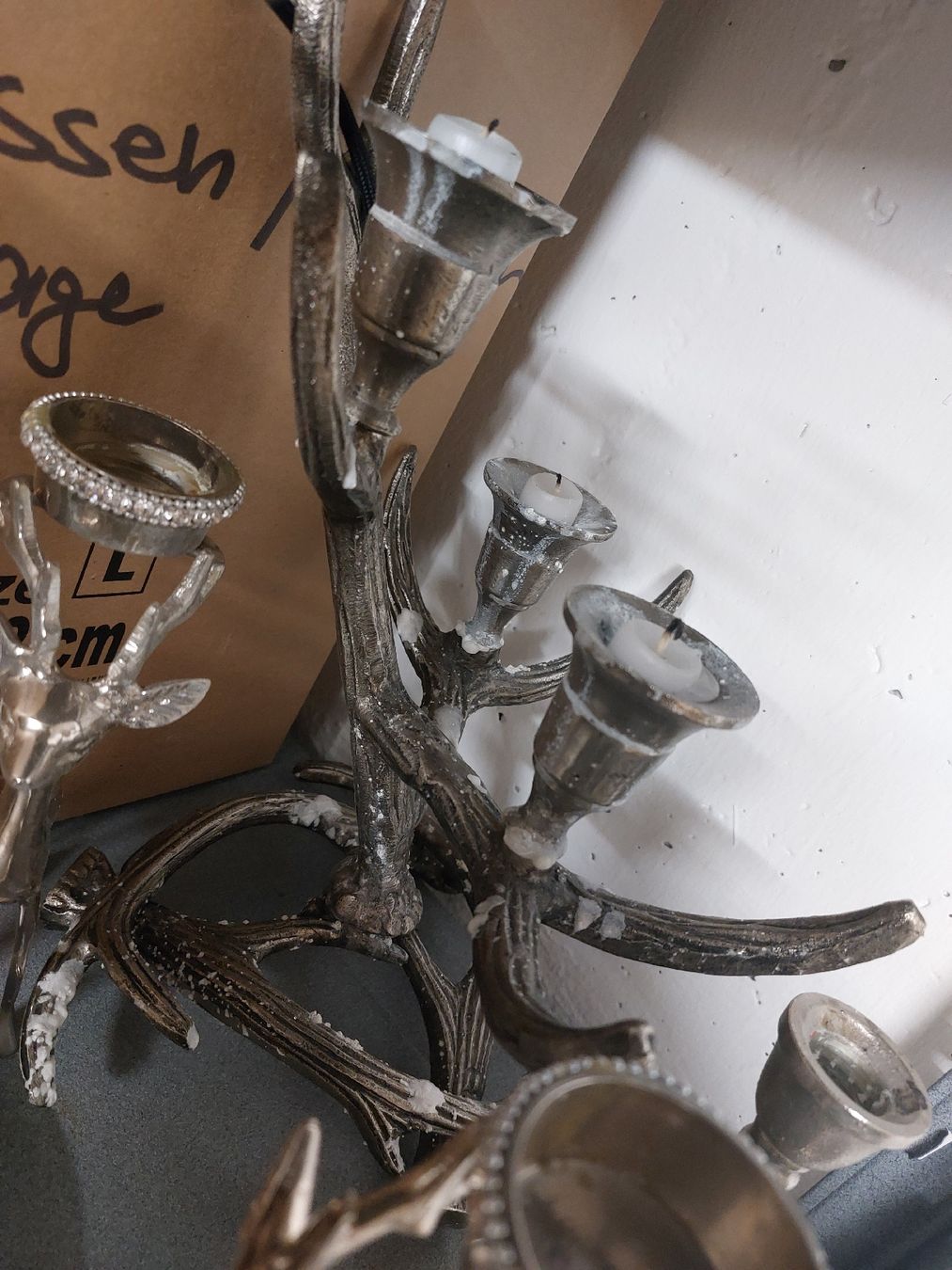 Bougeoirs: Kerzenständer Set Metall – D'occasion à Gwatt (Thun) par B.D.999 4