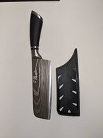 Hackmesser mit Damaststahl-Optik