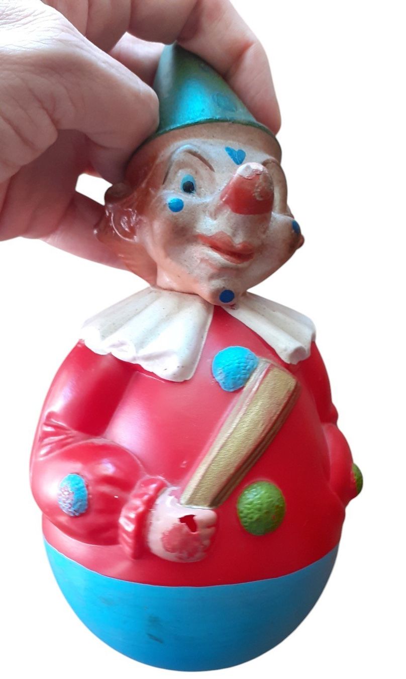 Bambole: Clown Stehaufmännchen Nr.2 – Usato da Mörschwil venduto da antiksalon 5