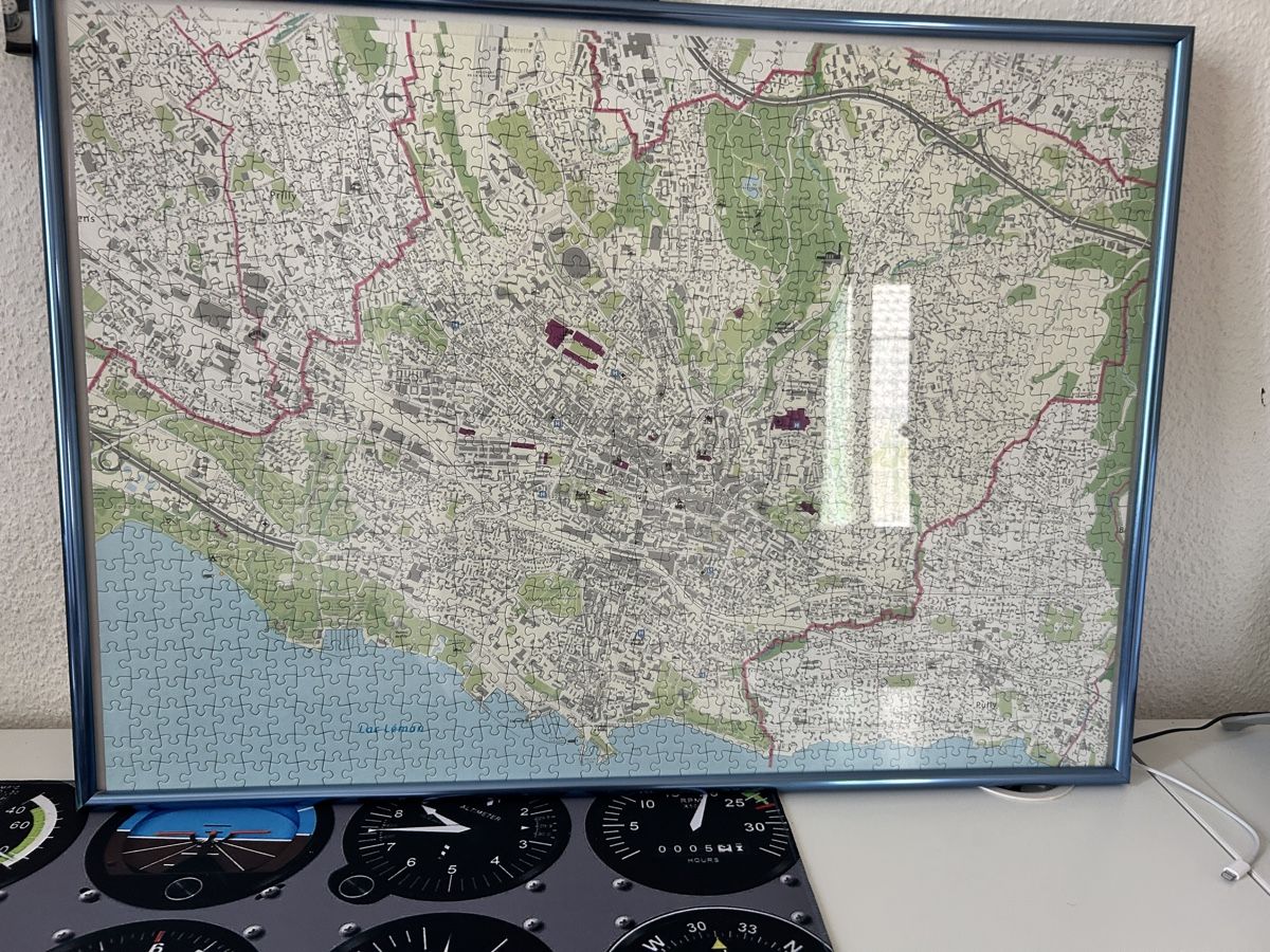 Puzzle: Puzzle ville de Lausanne – Usato da lausanne venduto da Jacklamitr