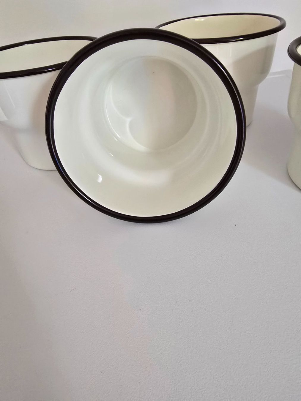 Ikea Vasi per fiori: IKEA CITRONSYRA Blumenübertopf Emaille, weiss, – Usato da Bergdietikon venduto da ewa1005 1