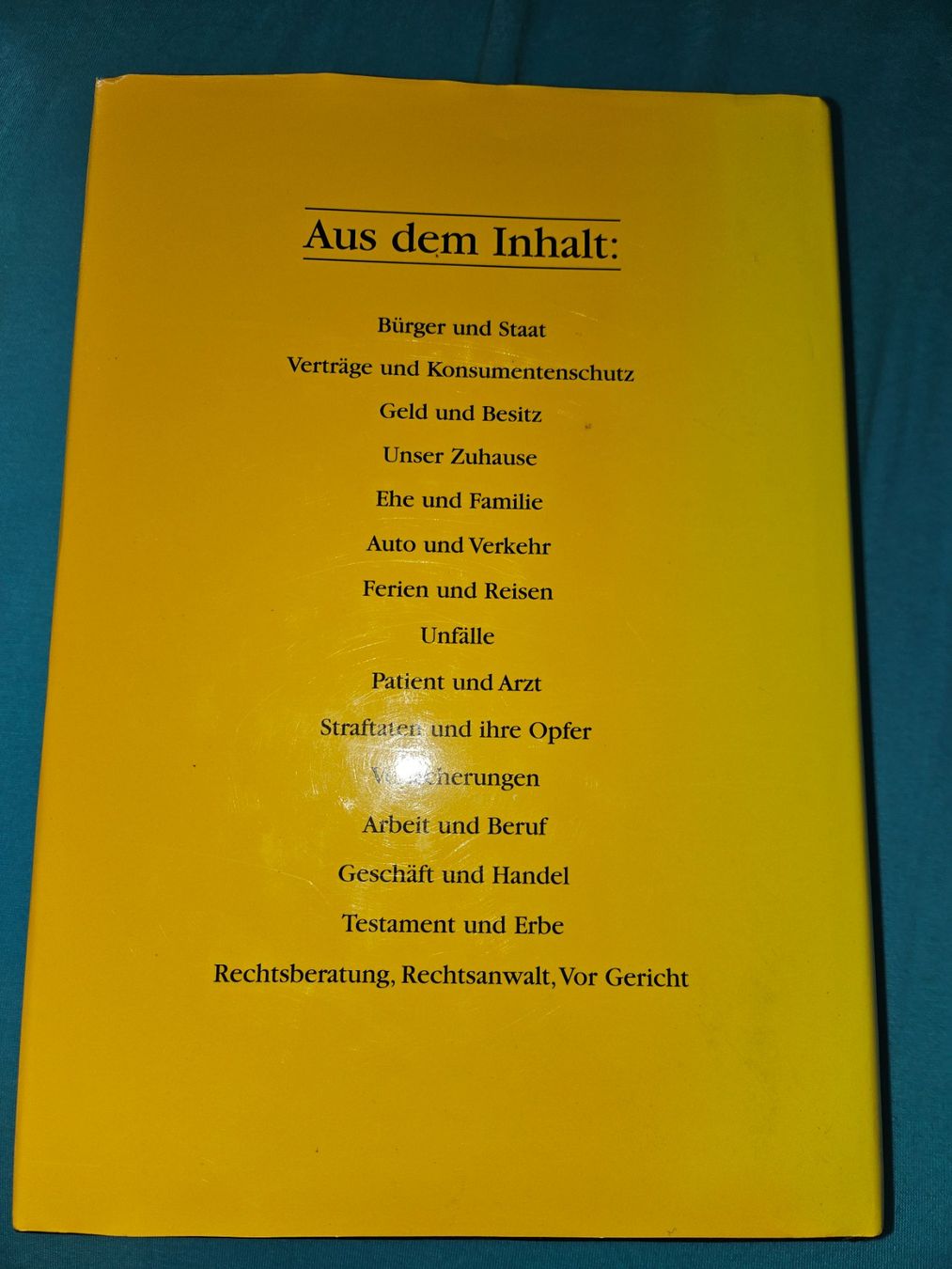 Libri: Buch: Ratgeber Recht – Usato da Thun venduto da Shame 1