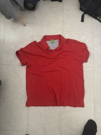 Polohemd rot Grösse L BOSS