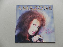 LP Deutschland Rock Pop Band Amazone 1987 Rough Tough