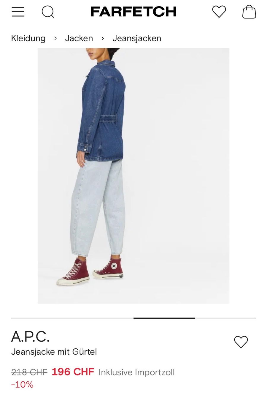 Giacche: A.P.C – Usato da Fribourg venduto da waves55 2