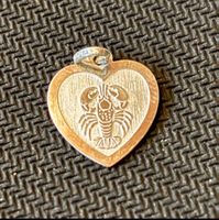 Anhänger Herz Krebs Sternzeichen Schmuck Silber 925