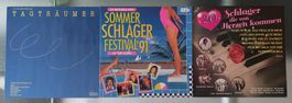 4 LP's - 68 Deutsche Schlager - 80er/90er