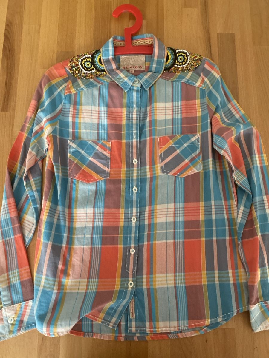 Blusen: Review Hemd mit Perlen bestickt - M – Neu (gemäss Beschreibung) aus Zürich von naomi_sells
