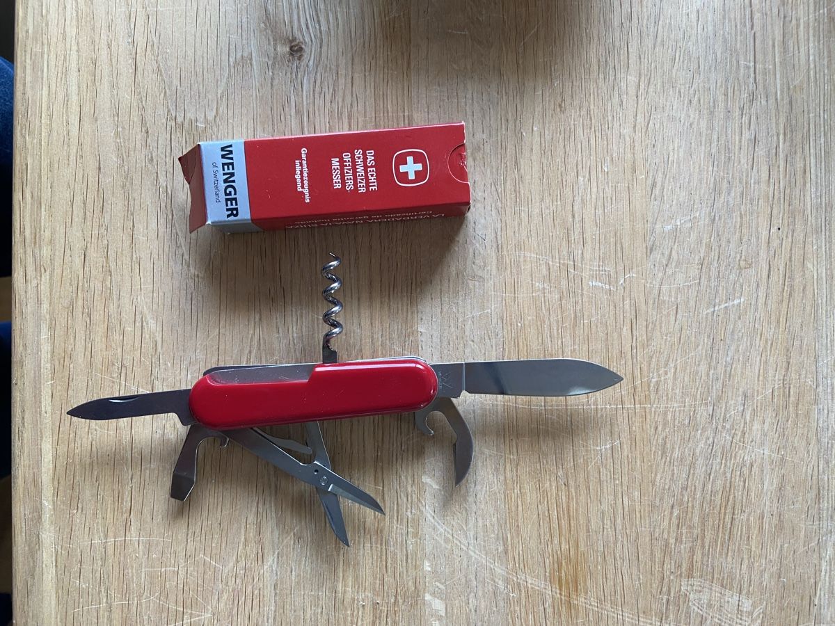 Wenger Taschenmesser: Sackmesser – Neu (gemäss Beschreibung) aus Chur von Kunst-Chur