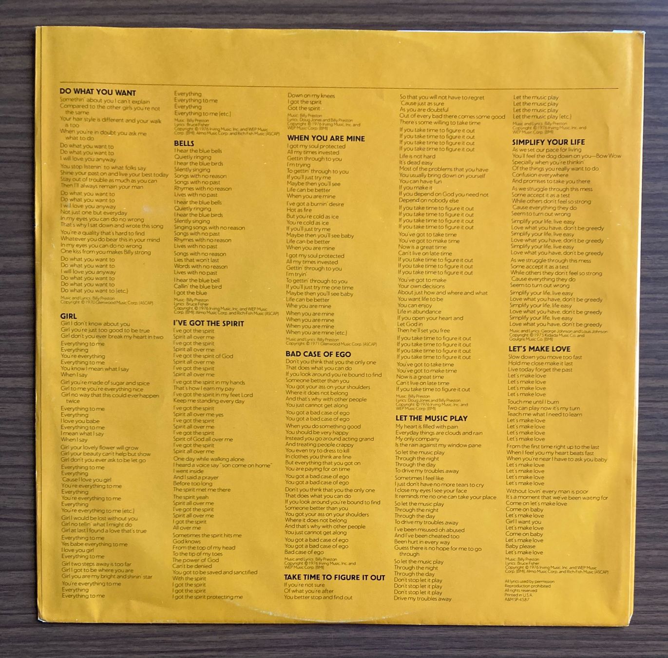 Schallplatten: Billy Preston – Gebraucht aus Zwingen von  3