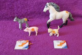 tiptoi Spielfiguren Set mit 4 Tieren