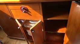 Heine Sideboard aus Holz mit Schublade gebraucht