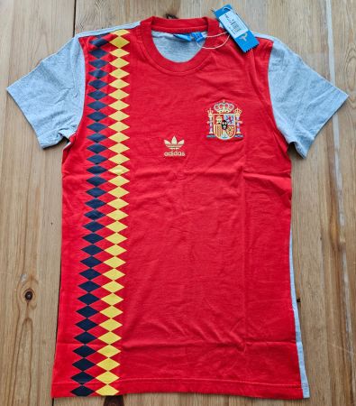 Fanshirt Spanien adidas NEU Grösse S Fussball Espana
