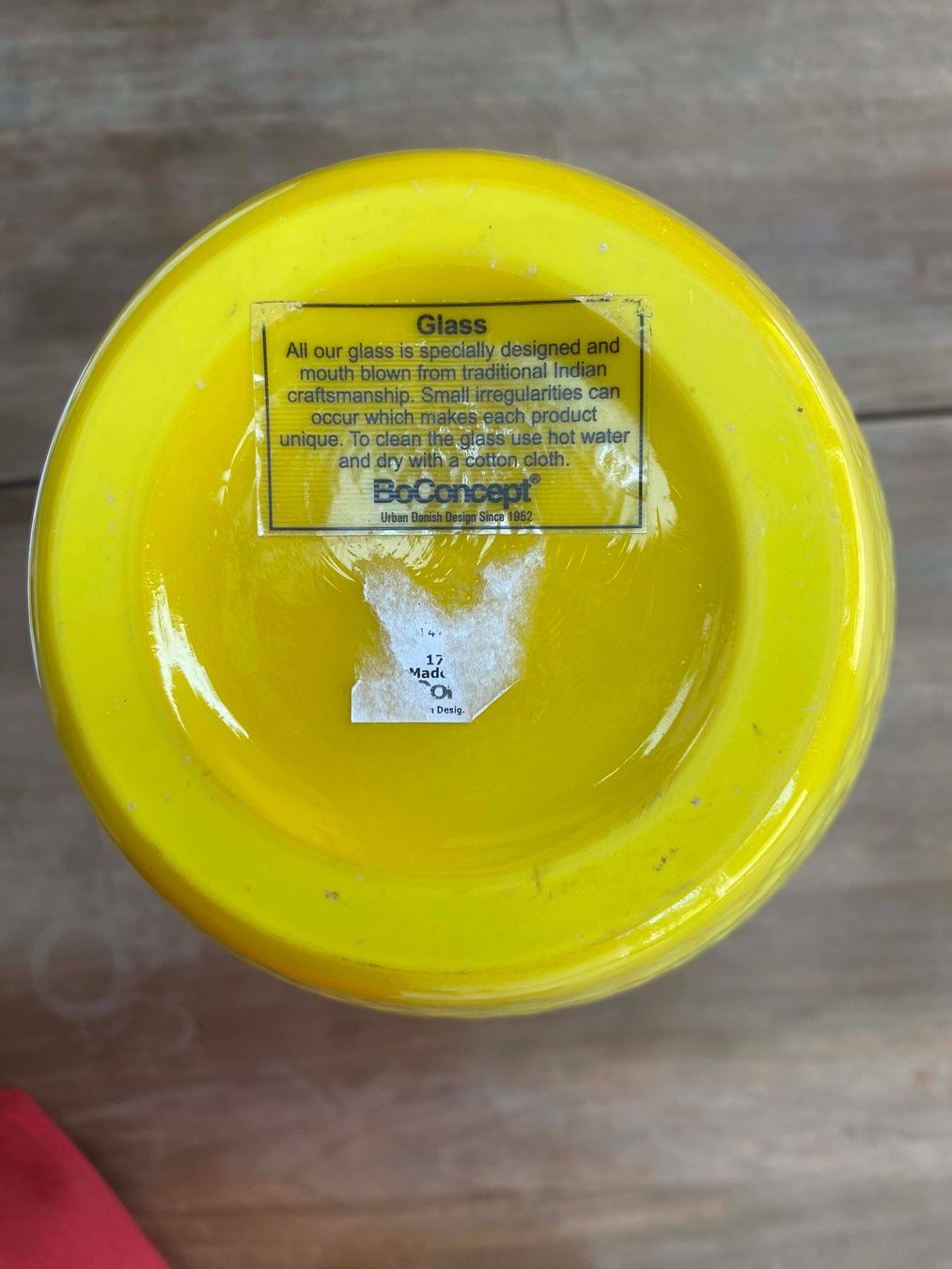 Vase & Récipients: Vase en verre jaune – D'occasion à Savigny par Yves1960 2