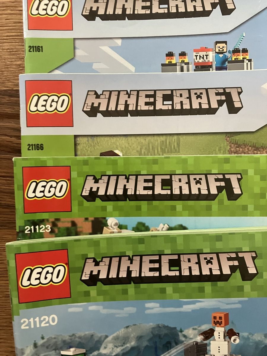 Lego Jouets: Minecraft Lego Sets /Versand – D'occasion à Rüdlingen par Schnoegli2007 2