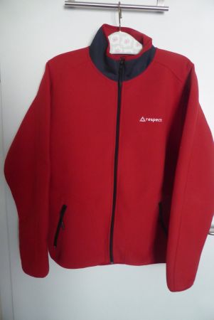 Jacke - Fleece rot - Grösse 42