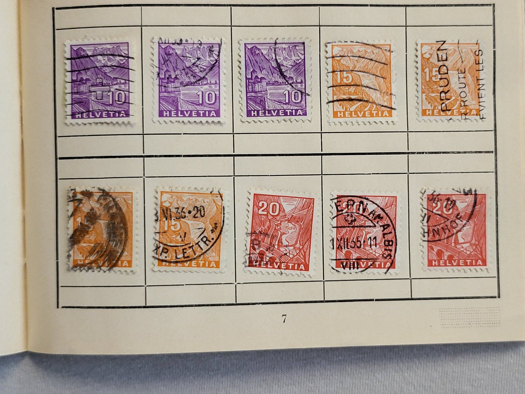 Alle Briefmarken: (569) Altes kleines Briefmarkenheft ab ca. 1930 – Gebraucht aus Schwarzhäusern von Inot3 5