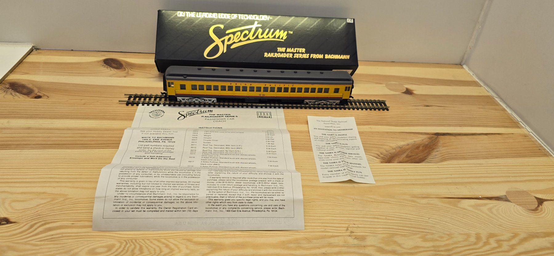Spectrum Modellini di ferrovie: Bachmann Spectrum H0 Union Pacific Pullman Heavyweight – Usato da Büsserach venduto da ModellbahnDepot