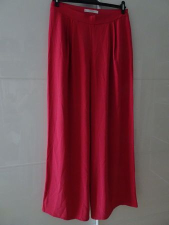 Pinke, weite Hose (Mango Suit Collection) 42