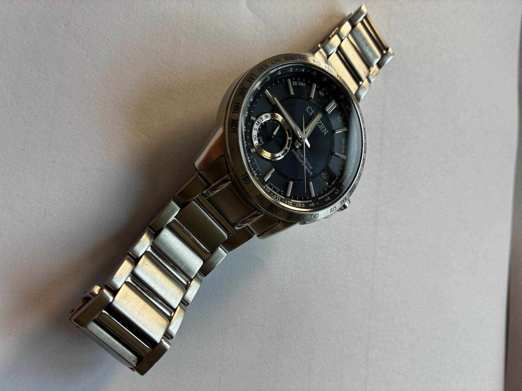 Citizen Orologi: Citizen Satellite Wave CC3000-89L full set – Usato da Baden venduto da Monamimo