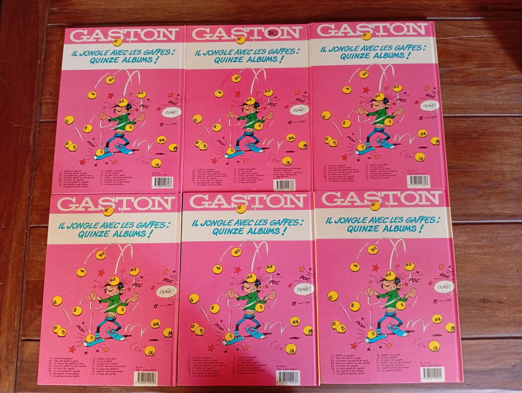 Fumetti: Lot 6x Gaston Lagaffe – Usato da Perrefitte venduto da 36B 2