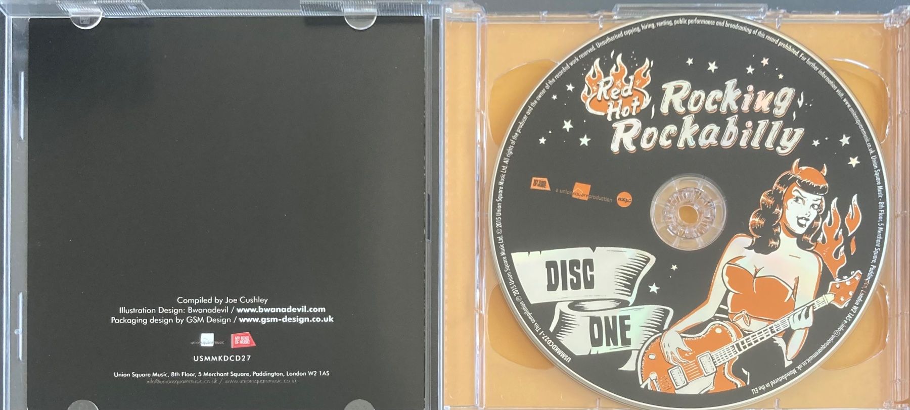 CDs: DIVERS ARTISTES - RED HOT ROCKING ROCKABILLY – Gebraucht aus Poliez-Pittet von Newtown-Records 2