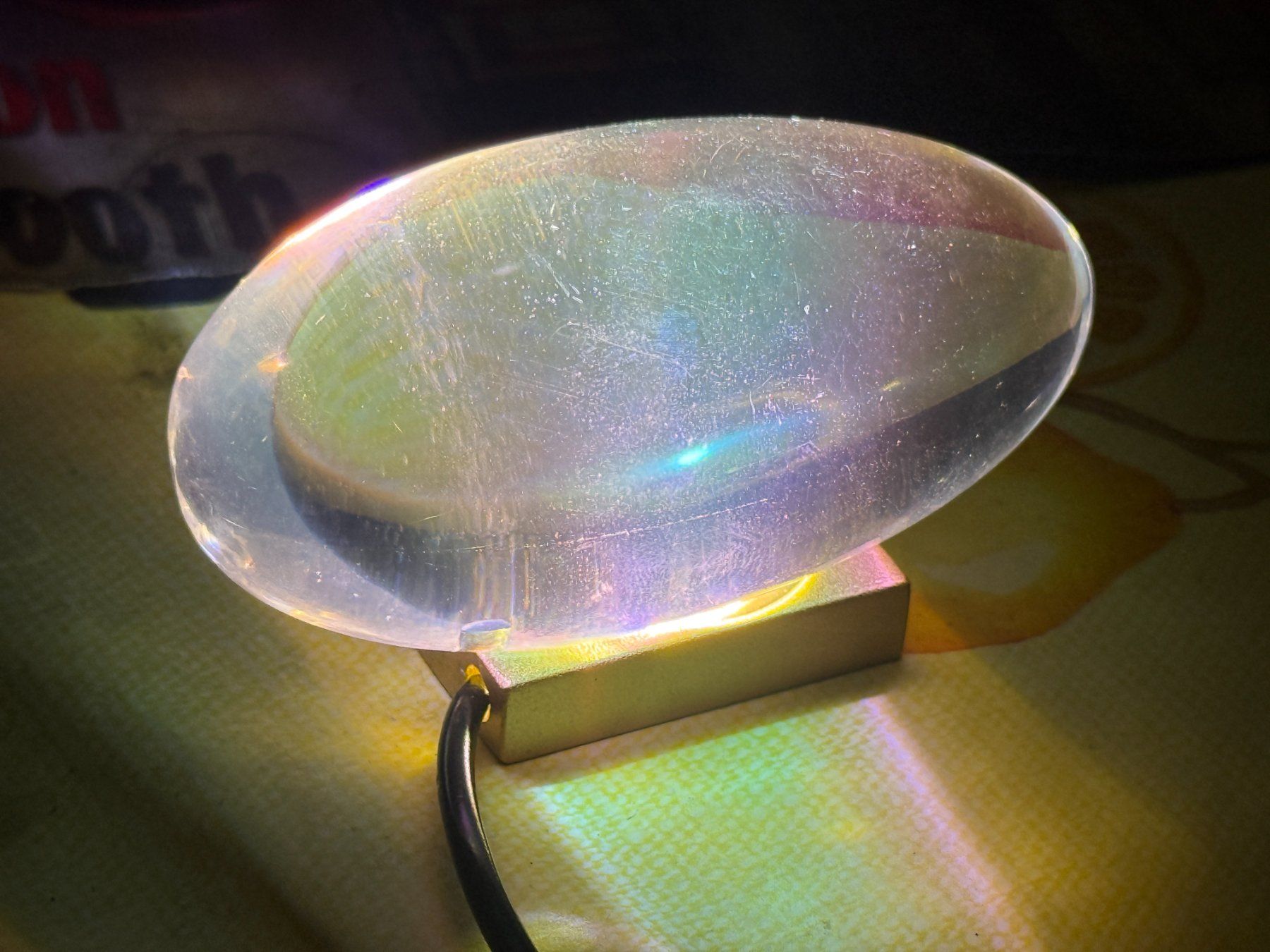 Lampade: ovale Design Nachtlampe - NEU – Nuovo e nell'imballaggio originale da Vacallo venduto da cri_229f 1