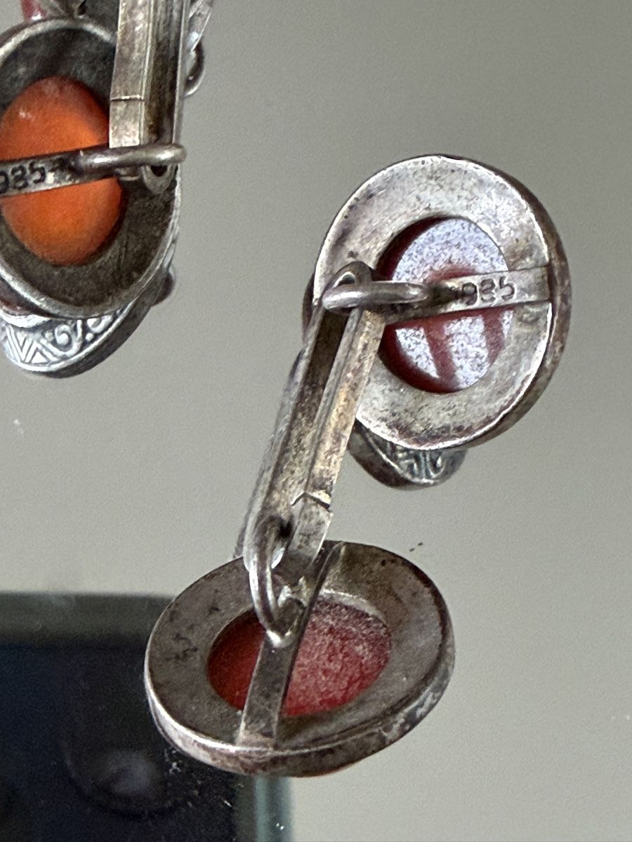 Gemelli: vintage cufflinks Silver 935 – Usato da Binningen venduto da Sophiescloset 3