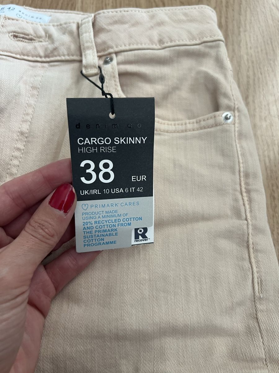 Pantaloni: High Rise Hose Gr. 38 Beige – Nuovo e nell'imballaggio originale da Brunnen venduto da browneyes_007 4
