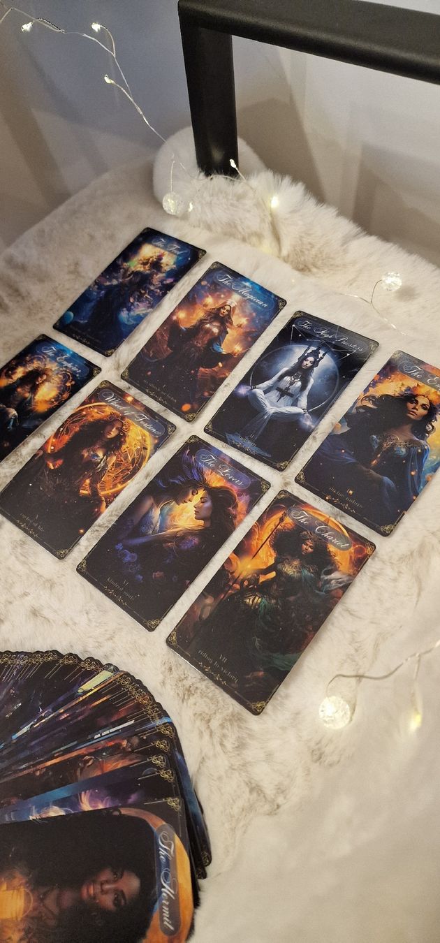Cartoline: Tarotkarten Deck mit Beutel. Neu – Nuovo e nell'imballaggio originale da Arbon venduto da sar_l7ll