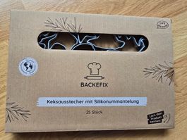 Backefix 25 Guetzli ausstecher - mit Silikonumrandung
