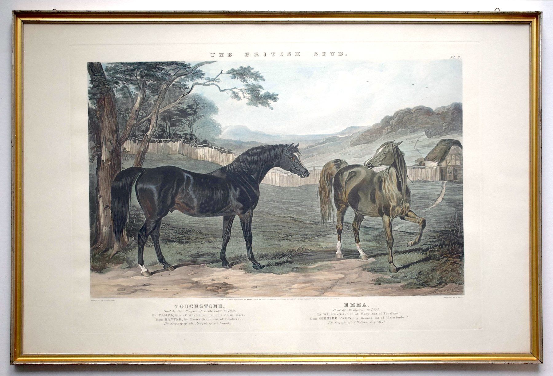 Dipinti: British Stud John Frederick HERRING 19. Jh.  antik Pferde – Usato da Zürich venduto da kunstarchiv.online