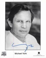 Michael York 1942- Autogramm signiert Foto 20x25cm