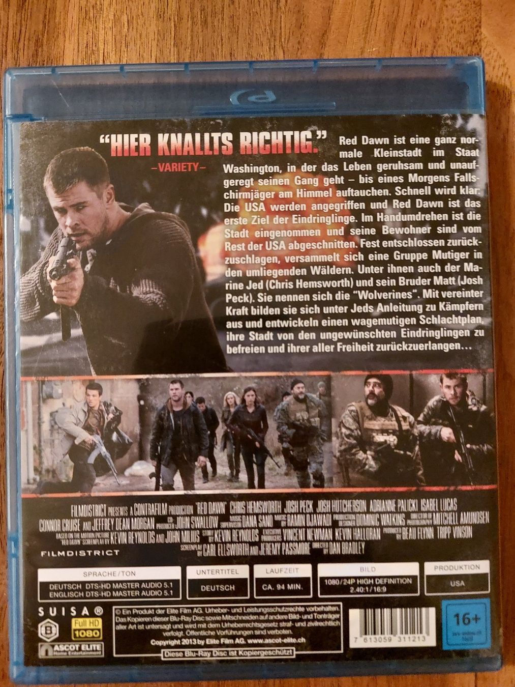 Alle DVDs: Blu Ray - Red Dawn – Gebraucht aus Rheinfelden von FilmAuktion 1