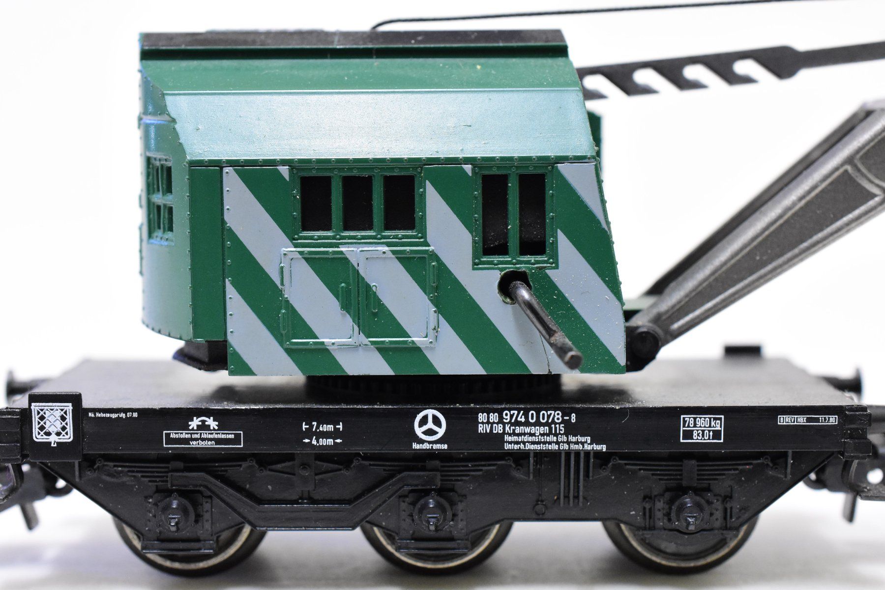 Märklin Modellini di ferrovie: Märklin Kranwagen ohne OVP – Usato da Lohn-Ammannsegg venduto da 1monika 1