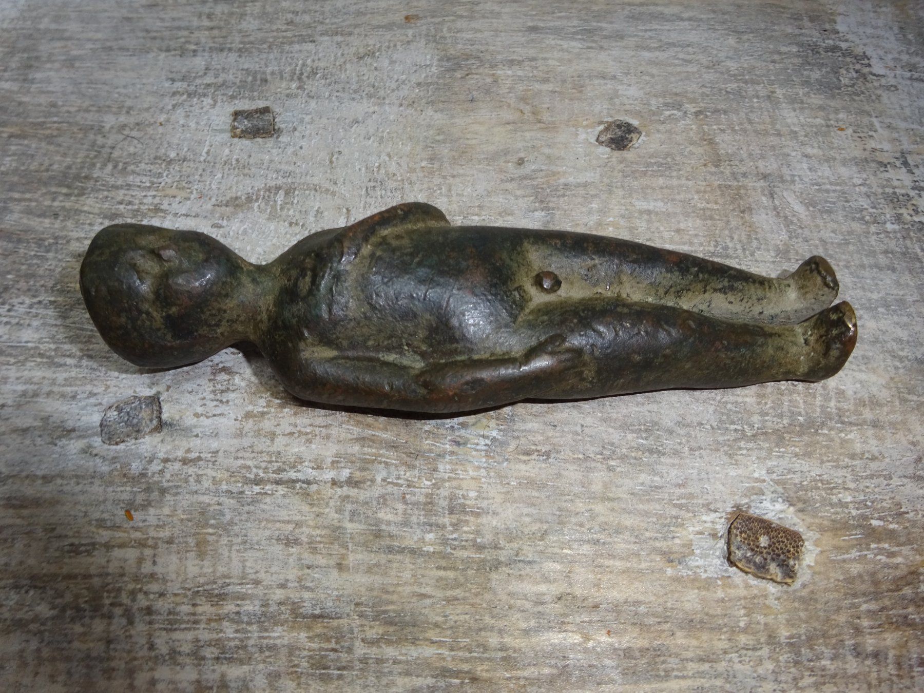 Sculture & Statue: Antike Bronzefigur Kaiser Kind – Usato da Esslingen venduto da FetteSchnecke