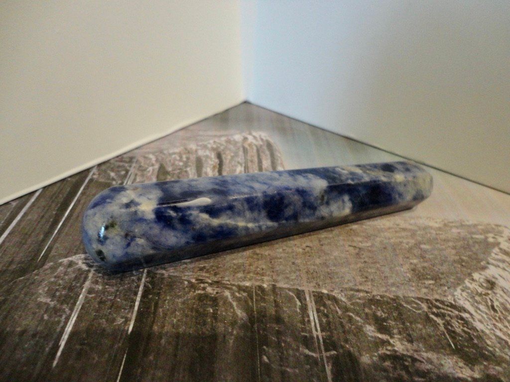 Pietre preziose: Lapislazuli Massage Griffel – Nuovo (secondo la descrizione) da Biberist venduto da Steine 2