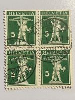 1910, Tellknabe, ZNr. 125III, gestempelt