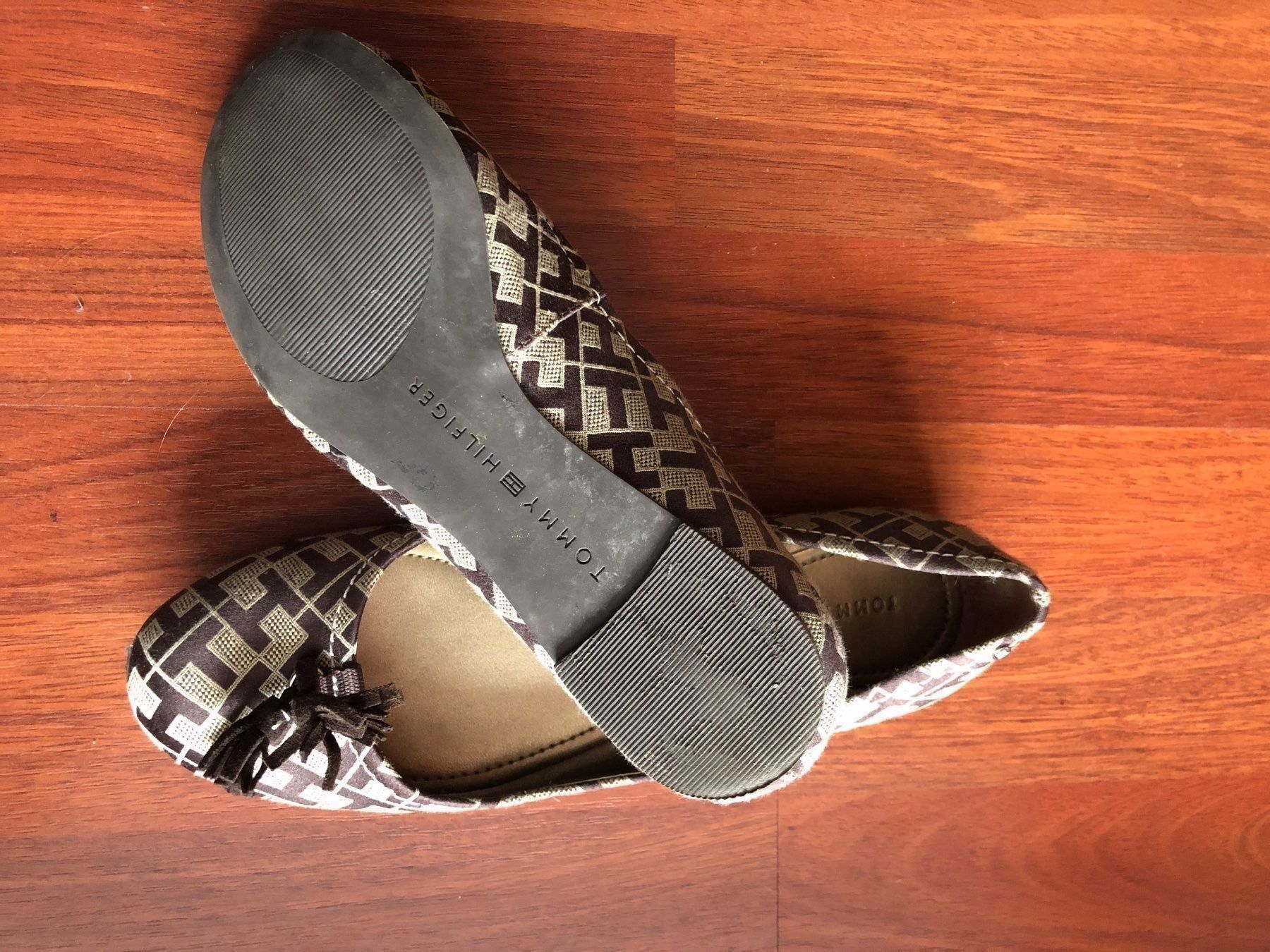 Tommy Hilfiger Damenschuhe: Tommy Hilfiger Ballerinas braun – Neu (gemäss Beschreibung) aus Unterseen von amj_zz7j 2