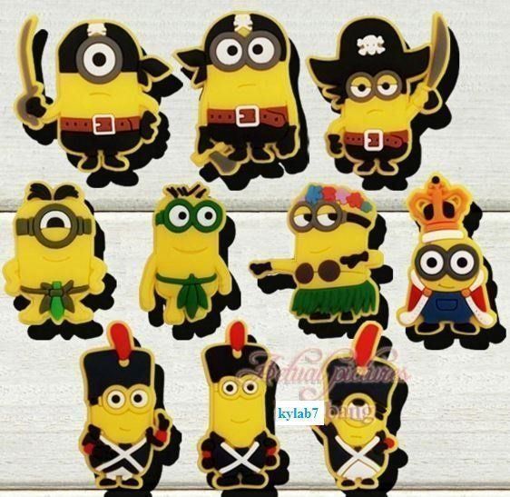 Tutte le decorazioni: Minions: 10 shoecharms jibbitz – Nuovo e nell'imballaggio originale da Lutry venduto da kylab7