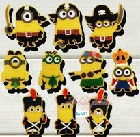 Minions: 10 shoecharms jibbitz