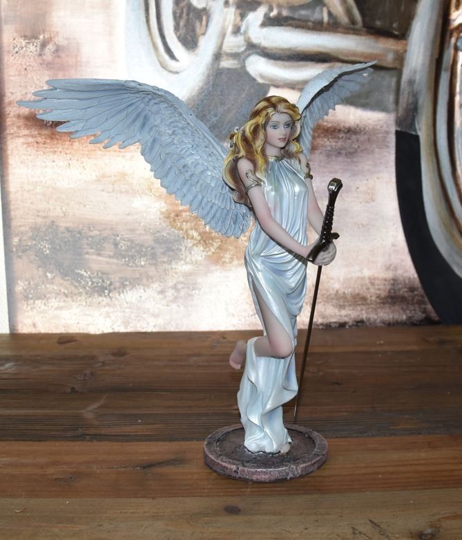 Statuette: Engel Azrael mit Brieföffner – Nuovo e nell'imballaggio originale da Menziken venduto da _Goldis_ 9