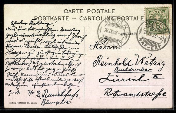 Cartoline postali: Bern, Kirchenfeldbrücke und Bundespalas – Usato da Berlin venduto da bartko-reher 1
